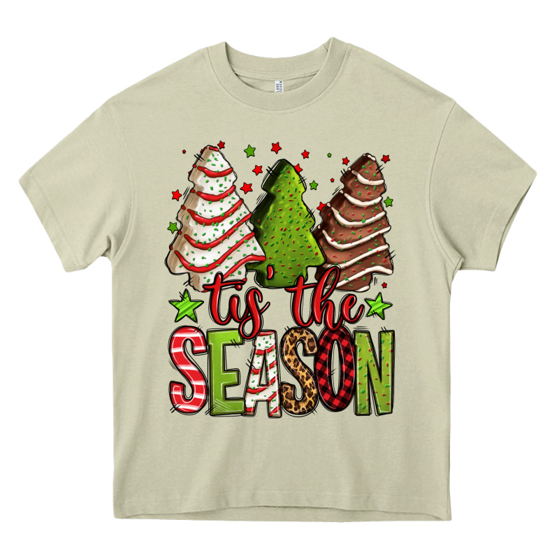 Tis The Season Christmas Cakes Heavy Core Tee by Jasminsmagicworld | Teevron