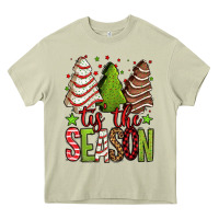 Mossy tis the season christmas cakes Heavy Core Tee - Jasminsmagicworld