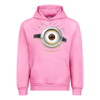 Fuchsia Pink Carl Side Smile Urban Hoodie - trangStudio
