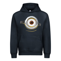 Navy Carl Side Smile Urban Hoodie - trangStudio