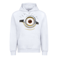 White Carl Side Smile Urban Hoodie - trangStudio