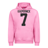 Fuchsia Pink Men Colin Kaepernick Football 7 Gift Urban Hoodie - trangStudio