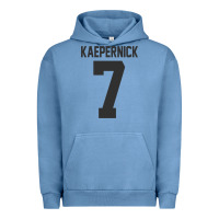 Pigment Pebble Blue Men Colin Kaepernick Football 7 Gift Urban Hoodie - trangStudio