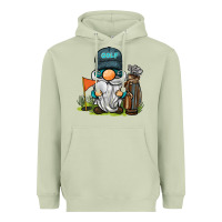 Matcha golf gnome Heavyweight Hoodie - BarkalooDesign