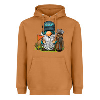 Meerkat golf gnome Heavyweight Hoodie - BarkalooDesign