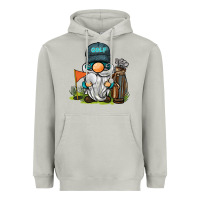Moon Dust golf gnome Heavyweight Hoodie - BarkalooDesign