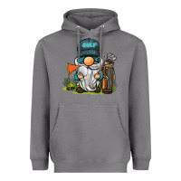 Storm golf gnome Heavyweight Hoodie - BarkalooDesign