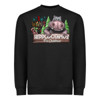 Iwant Hippopota Maps For Christmas Heavyweight Sweatshirt | Teevron