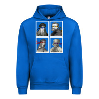 Cobalt Ninja Artists Leonardo Donatello Raphael Michelangelo Parody Renaissan Urban Hoodie - trangStudio