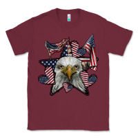 Burgundy eagle star png Classic Tee - SublimationCraftShop