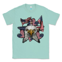 Seafoam eagle star png Classic Tee - SublimationCraftShop