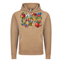 Vintage Coffee autism teacher Vintage Hoodie - CowGirlArtShop