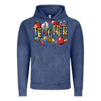 Vintage Denim autism teacher Vintage Hoodie - CowGirlArtShop