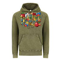 Vintage Olive autism teacher Vintage Hoodie - CowGirlArtShop