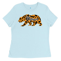 Baby Blue Mama Bear Ladies Tee - Bettercallsaul