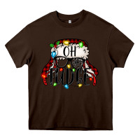Chocolate Brown oh fudge Christmas story Heavy Core Tee - Jasminsmagicworld