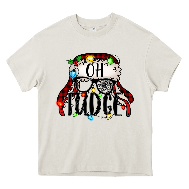 Oh Fudge Christmas Story Heavy Core Tee by Jasminsmagicworld | Teevron