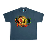 Midnight Navy black prince Urban Heavy Tee - CowGirlArtShop