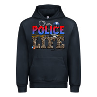 Navy police life Urban Hoodie - AdoDesignShop