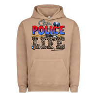Pigment Burro police life Urban Hoodie - AdoDesignShop
