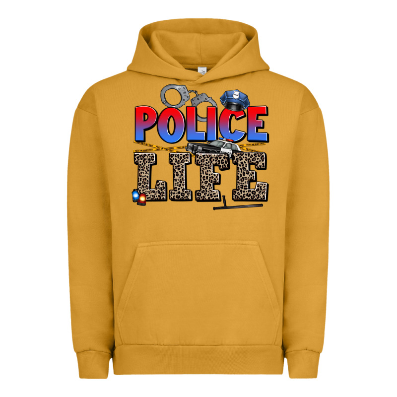 Police Life Urban Hoodie by AdoDesignShop | Teevron