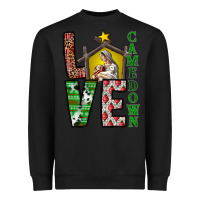 Black Love Come Down Heavyweight Sweatshirt - CowhideDigitalArt