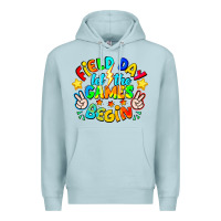 Blue Mist Field Day Let The Games Begin Premium Hoodie - CowhideDigitalArt