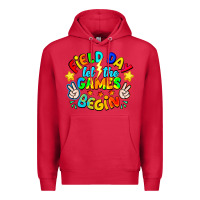 Cardinal Field Day Let The Games Begin Premium Hoodie - CowhideDigitalArt