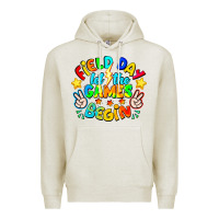 Oatmeal Heather Field Day Let The Games Begin Premium Hoodie - CowhideDigitalArt