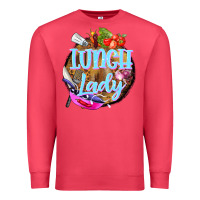 Cardinal western lunch lady Premium Sweatshirt - BarkalooDesign