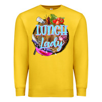 Lemon western lunch lady Premium Sweatshirt - BarkalooDesign