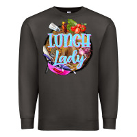 Smoke western lunch lady Premium Sweatshirt - BarkalooDesign