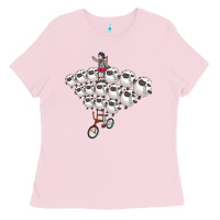 Bubblegum Pink Organized Wooloo  Female Trainer Ladies Tee - trangStudio
