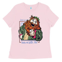 Bubblegum Pink Know Me Better, Man! Ladies Tee - trangStudio