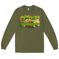 Army Green Err body in the pub gettin shamrocked Long Sleeve Tee - HowdyJamesFarm