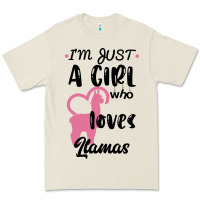 Bone Just A Girl Who Loves Llamas I Love Llamas Premium Tee - Bettercallsaul