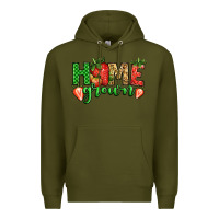 Army Green howe grown strawberries Premium Hoodie - Jasminsmagicworld