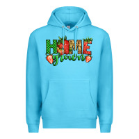 Ocean Blue howe grown strawberries Premium Hoodie - Jasminsmagicworld