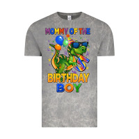 Cloud Rock mommy of the 5 th birthday boy t rex Vintage Tee - CowGirlArtShop