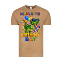 Vintage Camel mommy of the 5 th birthday boy t rex Vintage Tee - CowGirlArtShop