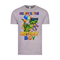 Vintage Zinc mommy of the 5 th birthday boy t rex Vintage Tee - CowGirlArtShop
