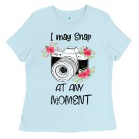 Baby Blue I May Snap At Any Moment Ladies Tee - Bettercallsaul