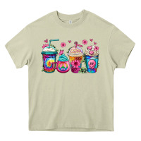 Mossy tie dye hippie coffee cups Heavy Core Tee - Jasminsmagicworld