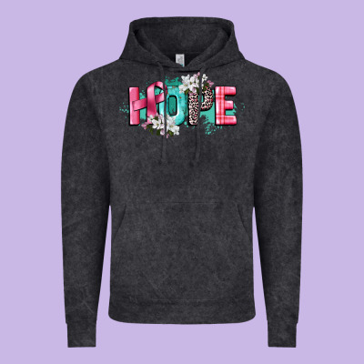 Hope Cancer Awareness Vintage Hoodie Designed By Cowgirlartshop