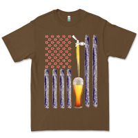 Cacao American Flag Beer Premium Tee - Bettercallsaul