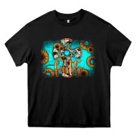 Black faith cross Heavy Core Tee - JahusDesignShop