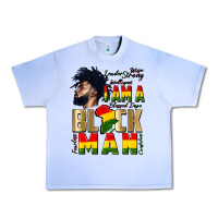 Grape Ice i am a black man Urban Heavy Tee - CowGirlArtShop