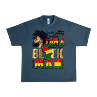 Midnight Navy i am a black man Urban Heavy Tee - CowGirlArtShop