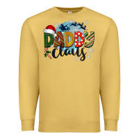 Antique Gold daddy claus christmas Premium Sweatshirt - BarkalooDesign