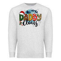 Oatmeal Heather daddy claus christmas Premium Sweatshirt - BarkalooDesign